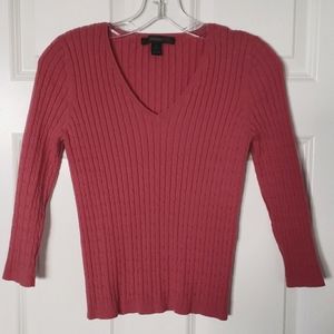 EXPRESS SWEATER IN TANGERINE SIZE M